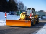 Radlice PMS 190 auf Frontlader JCB